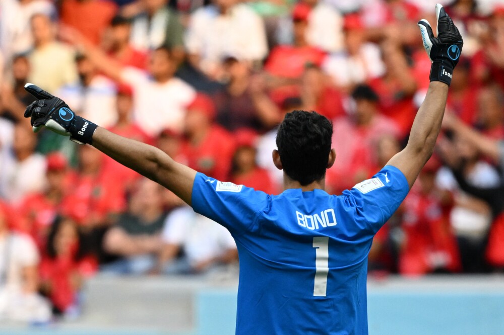 Yassine Bounou, guardameta de la Selección de Marruecos