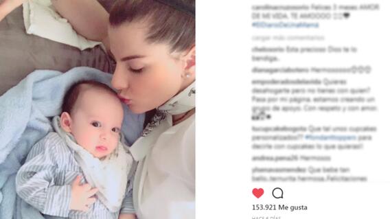 4641_La Kalle. Baile de Carolina Cruz para dormir a su bebé / Foto: Instagram @carolinacruzosorio 4641_La Kalle. Baile de Carolina Cruz para dormir a su bebé / Foto: Instagram @carolinacruzosorio