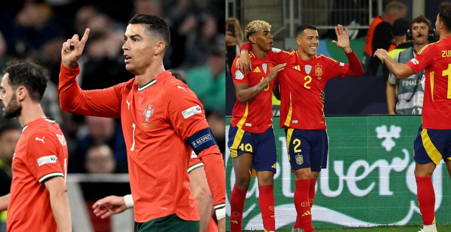 Portugal y España juegan por el título de la Nations League. 