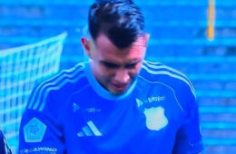Rodrigo Contreras salió lesionado y entre lágrimas en Millonarios vs. Chicó por la Liga BetPlay II-2026