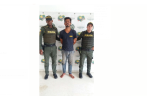 283020_BLU Radio - Captura de Moises David de la Hoz, agresor. Foto Policía Nacional