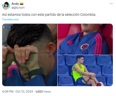 Memes partido Bolivia vs. Colombia Memes partido Bolivia vs. Colombia