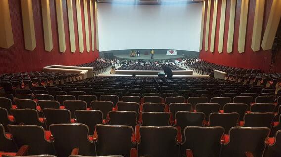 284846_Blu Radio / Después de 18 años el Teatro Calima reabrió sus puertas en Cali. Foto: Colboletos.