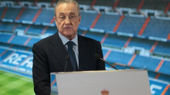 Florentino Pérez, presidente del Real Madrid