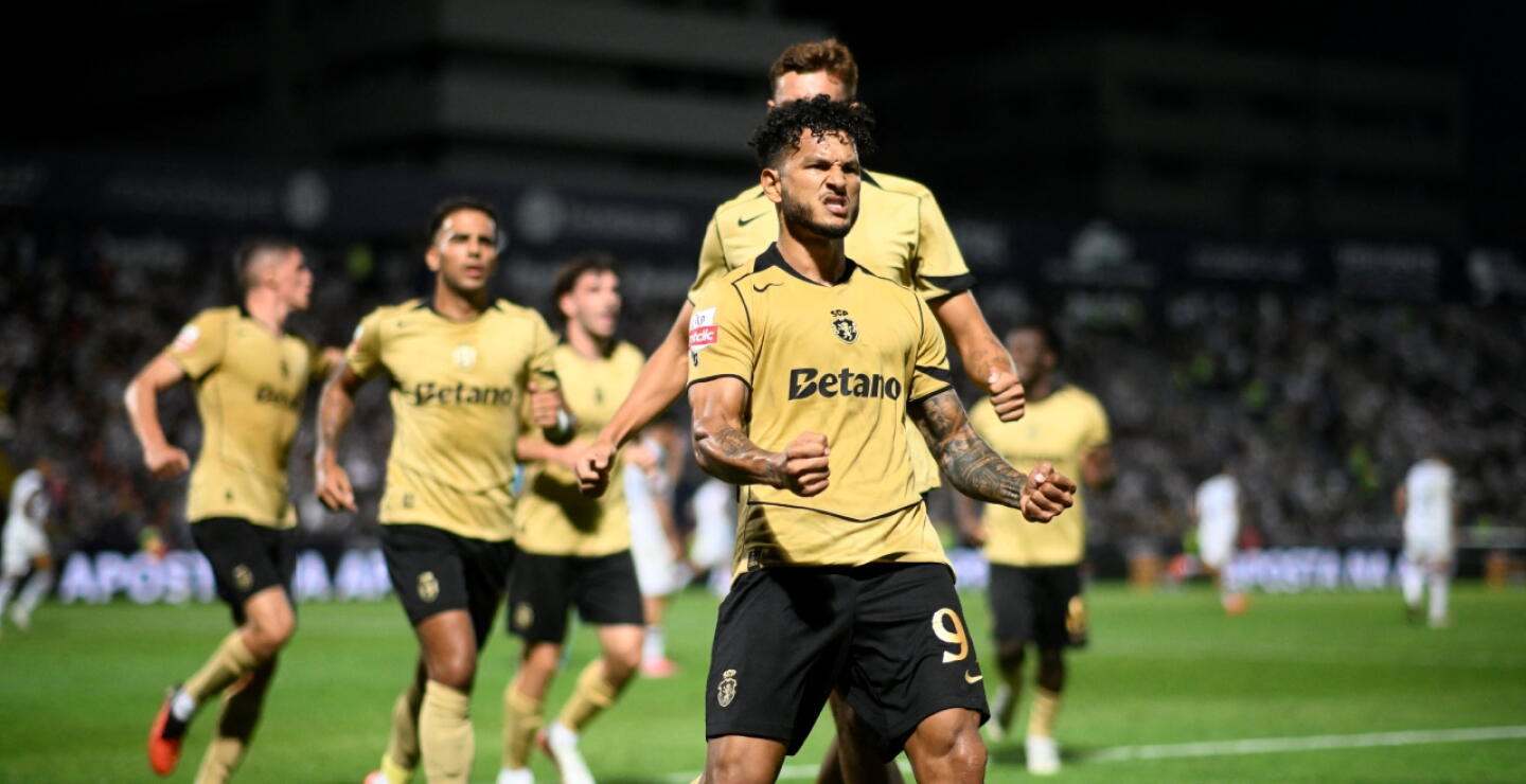 Luis Javier Suárez es gran figura con Sporting Lisboa en la Liga de Portugal. 