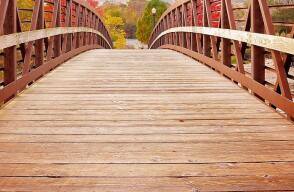 Adolescente cayó al vacío por culpa de puente peatonal en mal estado