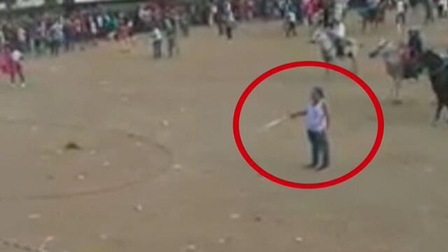 Banderillero murió al ser embestido por toro en fiestas de corralejas de San Pedro