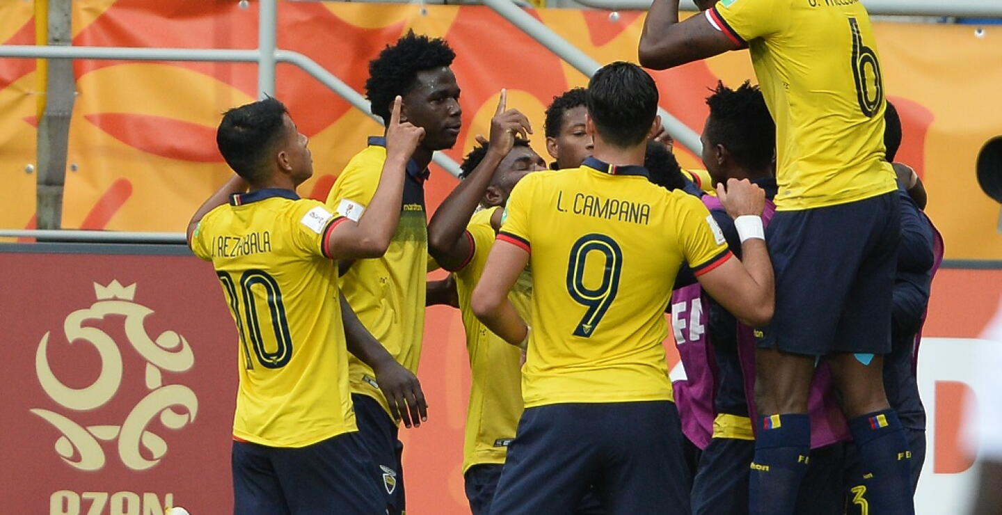 336427_BLU Radio. Selección Ecuador Sub 20 // Foto: AFP