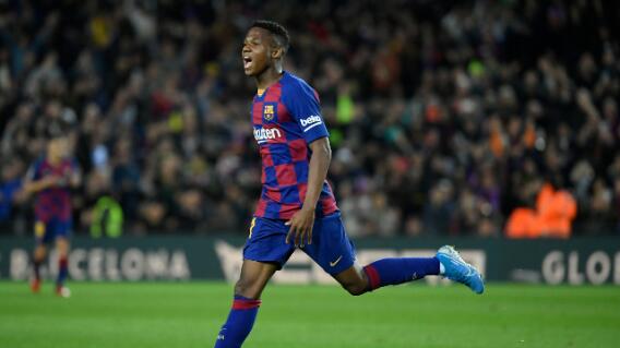 Ansu Fati, jugador del Barcelona Ansu Fati, jugador del Barcelona