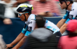 Nairo Quintana, ciclista colombiano del Movistar Team, en la etapa 7 del Giro de Italia 2025