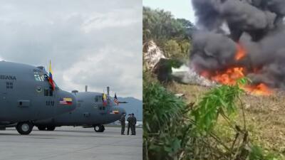 Este fue el recorrido que hizo el avión militar antes del grave accidente aéreo en Putumayo
