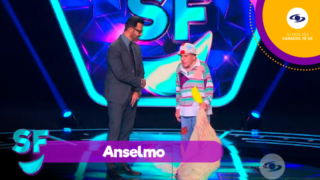 Anselmo en Sábados Felices. Anselmo en Sábados Felices.