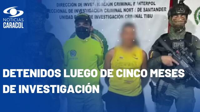 Capturan a guerrilleros del ELN que mataron a tres personas en atentado en Tibú Capturan a guerrilleros del ELN que mataron a tres personas en atentado en Tibú