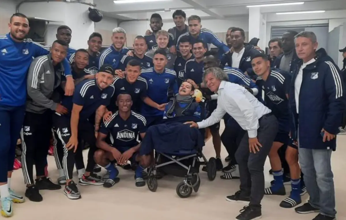 Miguel Ángel, el hincha de Millonarios que fue nominado en los premios ...