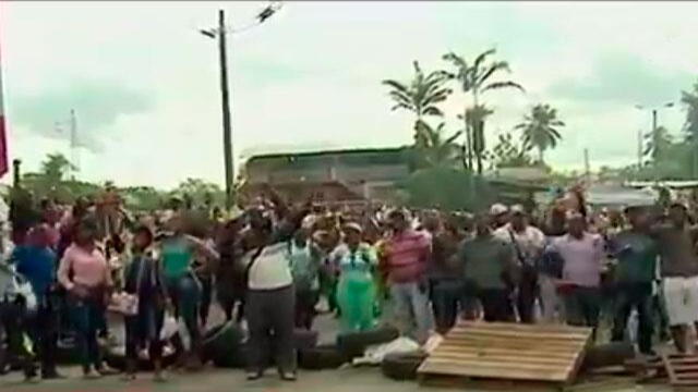 Tensión y disturbios en Buenaventura: comunidad y Esmad se enfrentan en medio del paro cívico