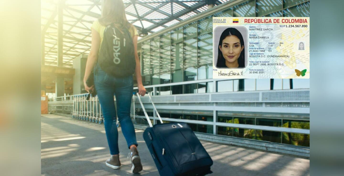Alista las maletas y viaja a estos países sin pasaporte, ni visa, solo con tu cédula digital
