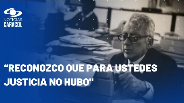 Ministro de Justicia dice que, en asesinato de Guillermo Cano, “el Estado miró para otro lado” Ministro de Justicia dice que, en asesinato de Guillermo Cano, “el Estado miró para otro lado”