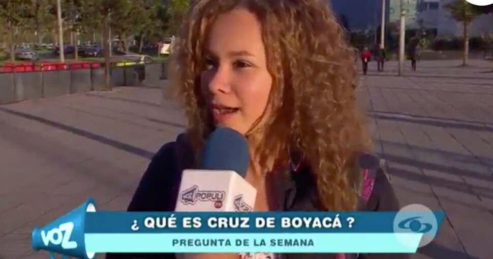 ¿Qué es Cruz de Boyacá?: encuesta de la semana