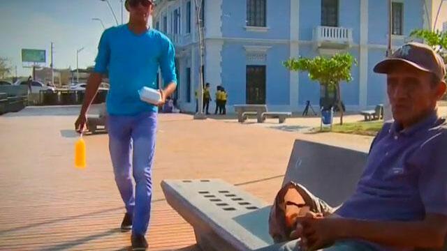 Habitantes de la calle en Barranquilla disfrutan de la cultura gracias a estudiantes