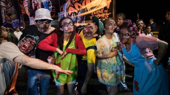 318763_lu Radio / Referencia marcha zombie. Foto: Shock