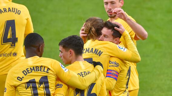 Barcelona Celebra Lionel Messi 060121 AFP E.jpg Barcelona Celebra Lionel Messi 060121 AFP E.jpg