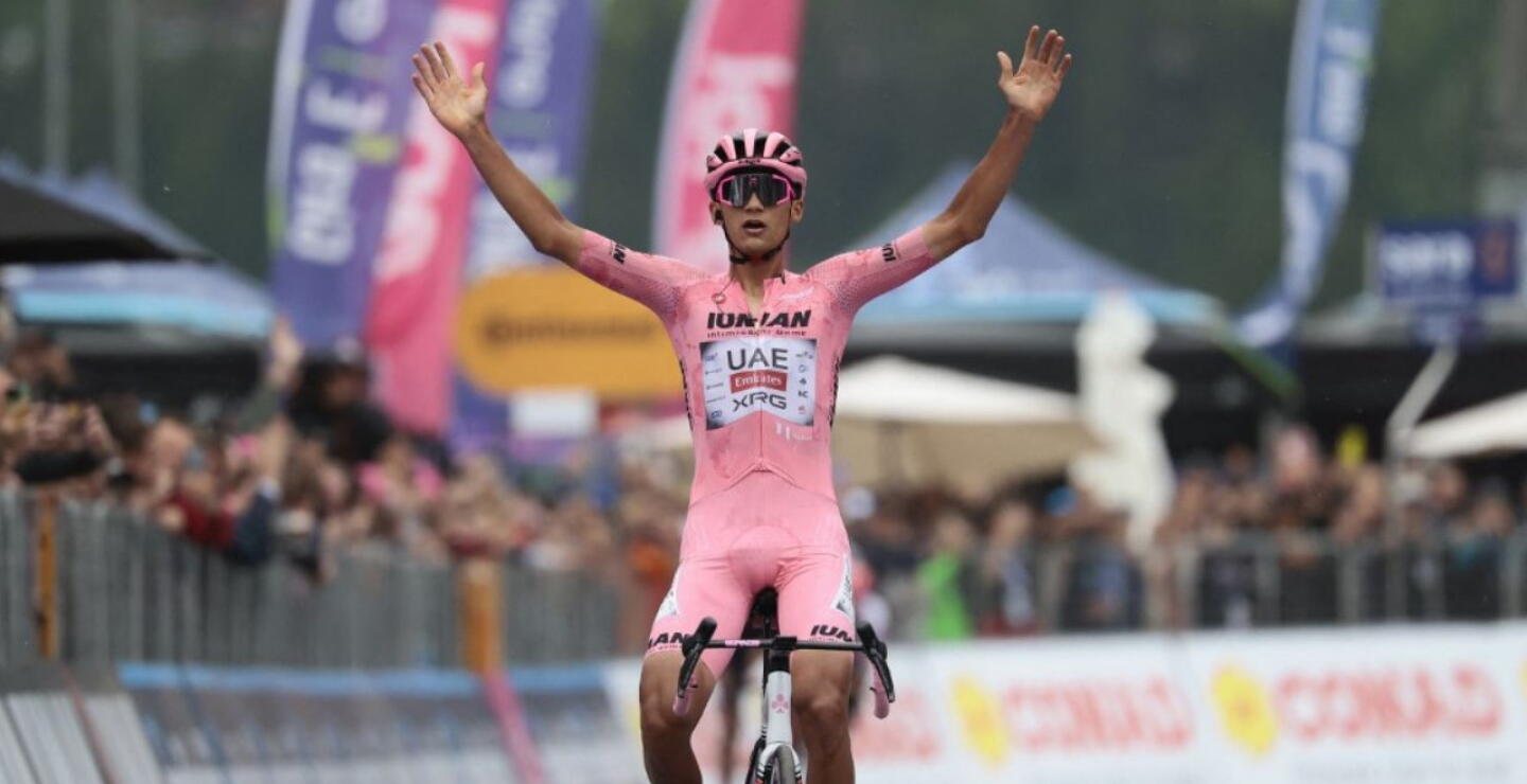 Isaac del Toro, ciclista mexicano.