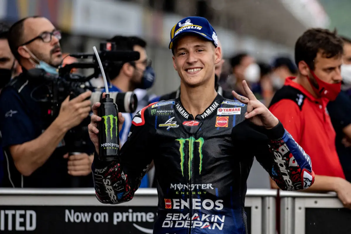 Polsino Ufficiale Fabio Quartararo 20-U - Cotone Ed Elastane - Foto 4