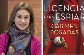 Carmen Posadas habla de su más reciente novela 'Licencia para espiar'
