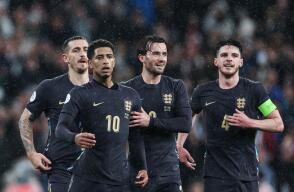 La Selección de Inglaterra en juego contra Bélgica La Selección de Inglaterra en juego contra Bélgica