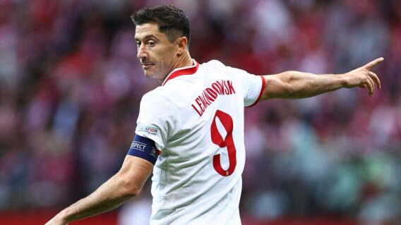 Robert Lewandowski, delantero polaco que milita en el Bayern Múnich. Robert Lewandowski, delantero polaco que milita en el Bayern Múnich.