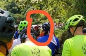 Ciclistas denuncian que cayeron en un retén ilegal en Jamundí