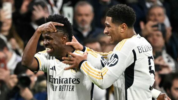 Jugadores del Real Madrid festejando pase a los cuartos de final, en la Champions League. Jugadores del Real Madrid festejando pase a los cuartos de final, en la Champions League.