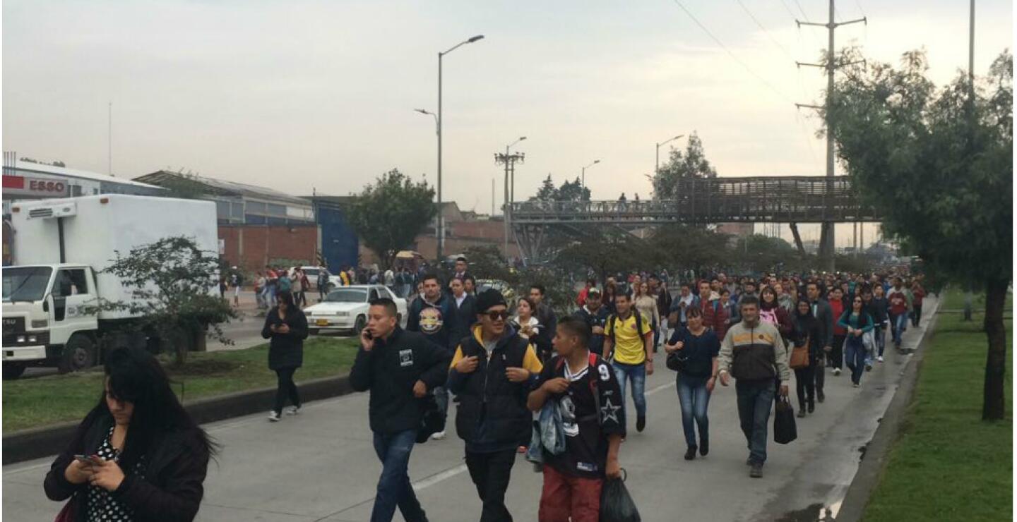 280944_BLU Radio. Manifestaciones en Soacha - Foto: BLU Radio