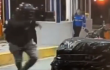 Momento exacto en el que hombre deja motobomba 
