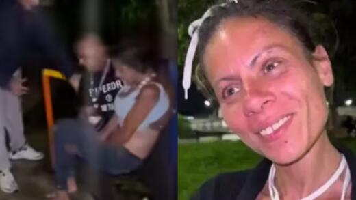 Ingrid Karina es vista con un misterioso hombre