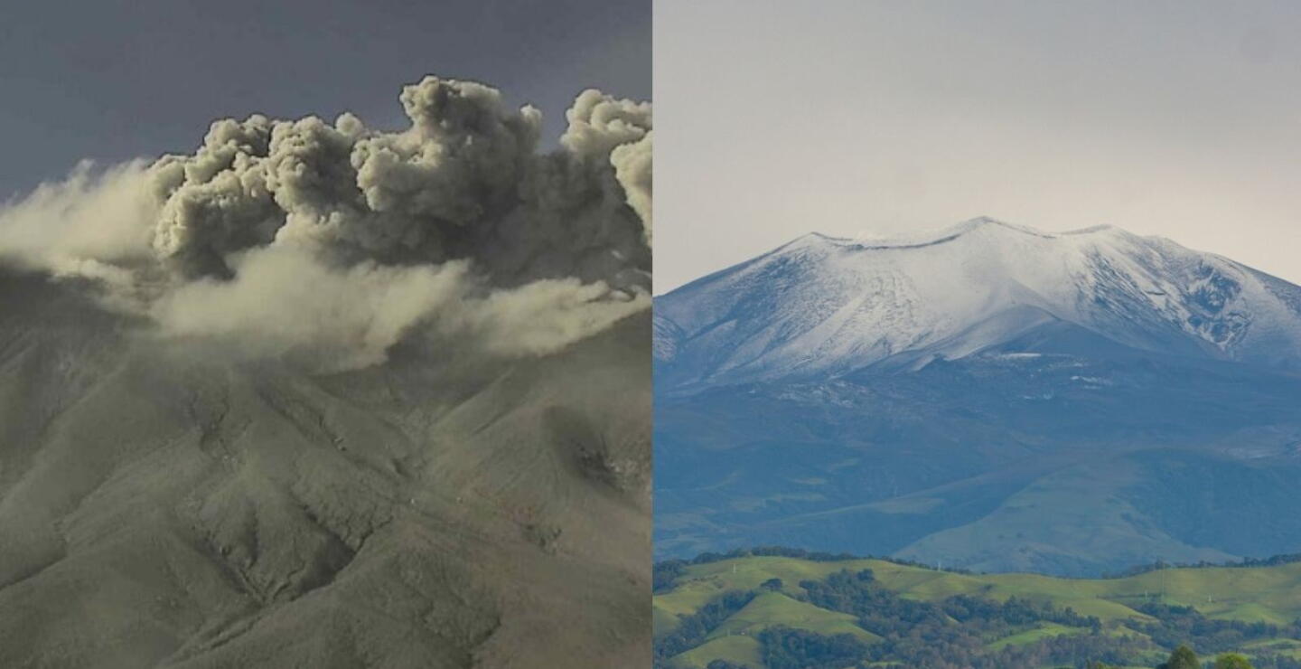 Volcán Puracé cumple un mes en alerta Naranja: sigue emisión de ceniza y movimientos sísmicos