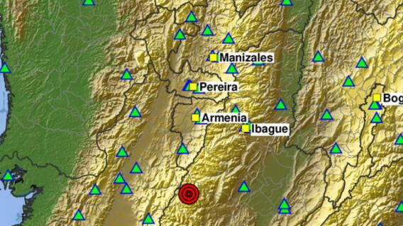 Tembló en Colombia: sismo de magnitud 3,9 fue reportado en Tolima este martes 6 de octubre
