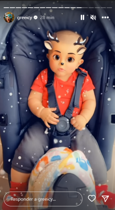 Kai, hijo de Greeicy y Mike Bahía