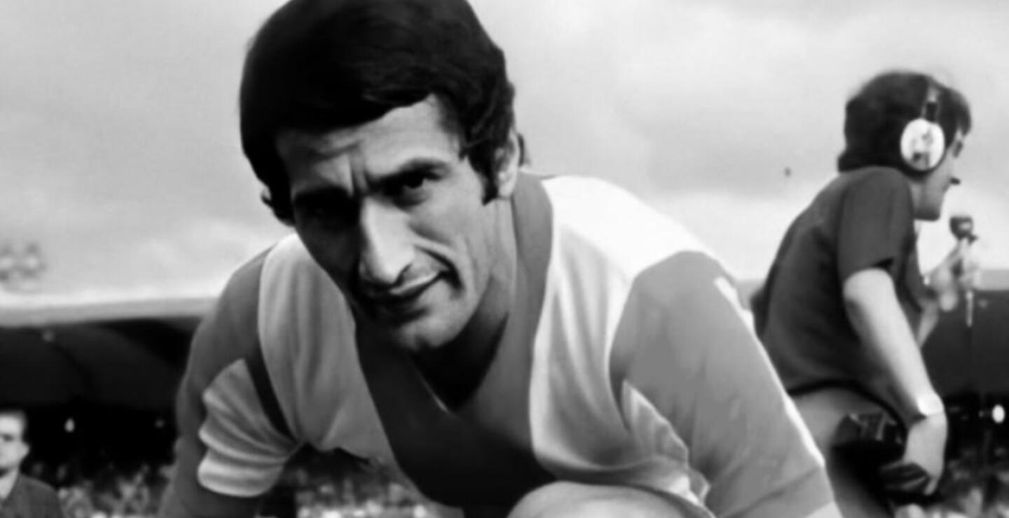 Juan Ramón Verón ídolo del Junior de Barranquilla que falleció a los 81 años. 