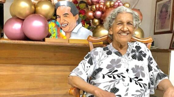 Elvira Maestre, mamá de Diomedes Díaz  Elvira Maestre, mamá de Diomedes Díaz