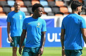 Vinícius, delantero de la Selección Brasil. 