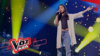 Sara canta 'I will always love you' - La Voz Kids