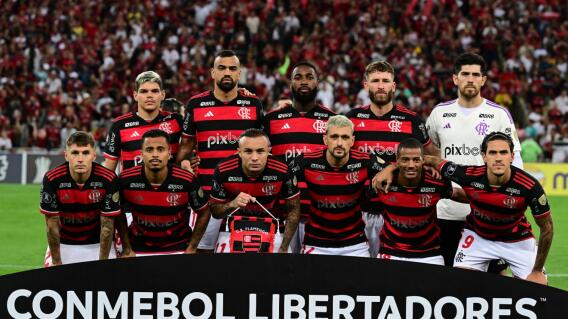 Once inicial de Flamengo, en juego por Copa Libertadores Once inicial de Flamengo, en juego por Copa Libertadores