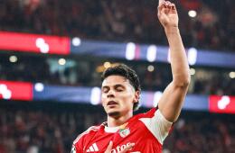 Richard Ríos, jugador colombiano que milita en Benfica. 