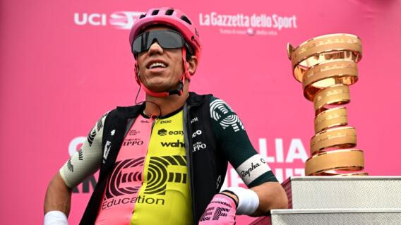 Rigboerto Urán, ciclista colombiano del EF Education EasyPost, en el Giro de Italia 2023 Rigboerto Urán, ciclista colombiano del EF Education EasyPost, en el Giro de Italia 2023