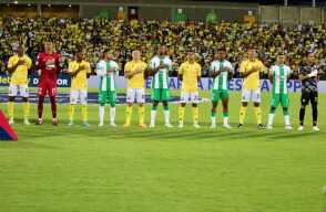 Bucaramanga vs Atlético Nacional. Foto: @ABucaramanga Twitter