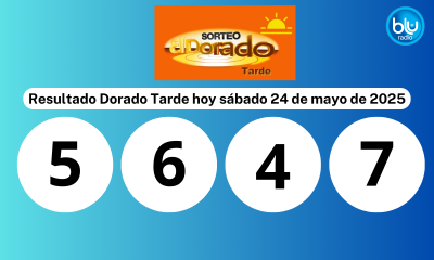 Resultado Dorado Tarde hoy sábado 24 de mayo de 2025 Resultado Dorado Tarde hoy sábado 24 de mayo de 2025