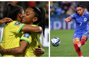 Francia y Brasil se enfrentan este sábado en el Mundial femenino 2023.