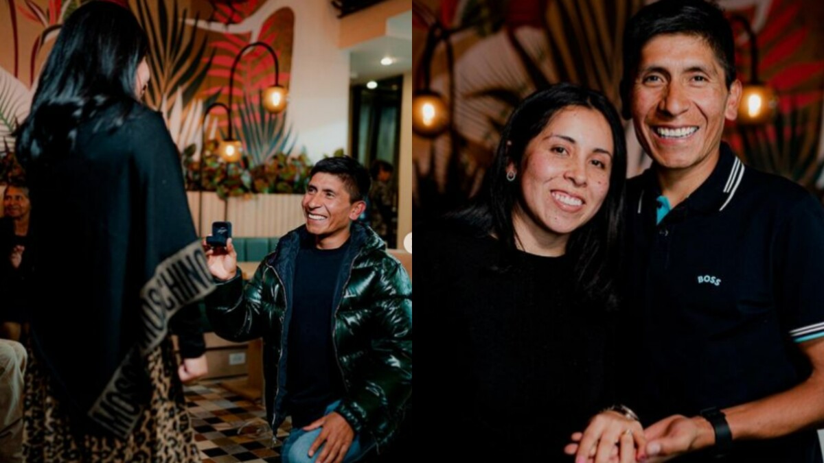 Le dijo que sí! Nairo Quintana se casa después de 14 años de relación - BluRadio