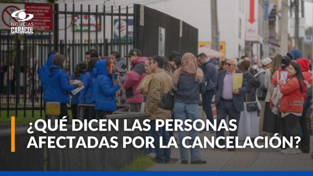Se cancelaron las citas para la expedición de visas en la Embajada de Estados Unidos, en Bogotá Se cancelaron las citas para la expedición de visas en la Embajada de Estados Unidos, en Bogotá